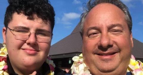 Billionaire Jay Bloom and his son