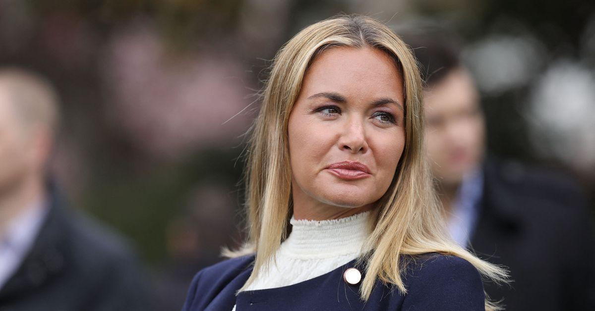 Vanessa Trump at the White House for the Easter eggg roll. 