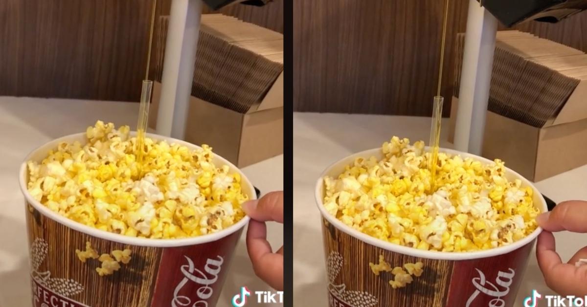 Is this movie theater popcorn trick the best hack of all time? TikTok seems  to think so