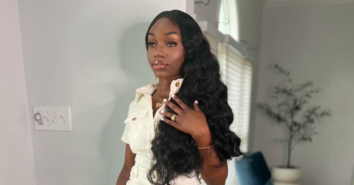 Kada Scott poses for a photo for her Instagram account