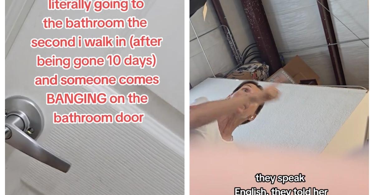 Boating Customer Bangs on Bathroom Door