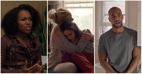 (l-r): Nola from 'She's Gotta Have It,' Georgia and Ginny from 'Ginny & Georgia,' and Nathan from 'Insecure'