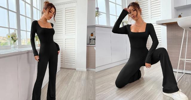 Shein All Black Jumpsuit