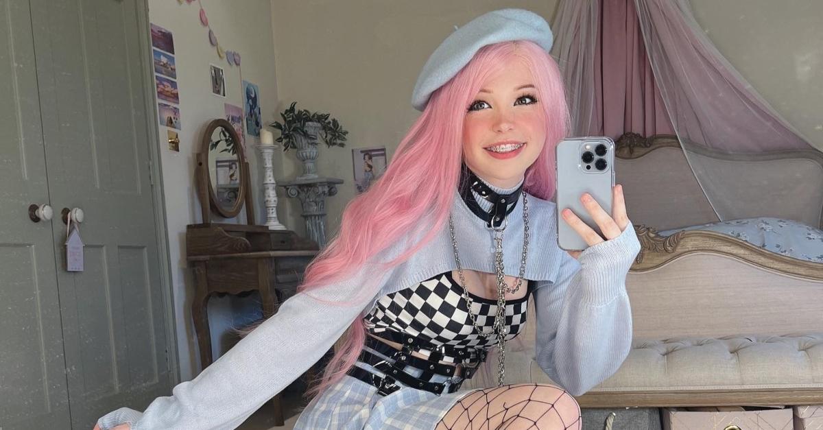 Belle Delphine, who sold gamer girl bathwater, isn't promoting