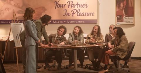 Ophelia Lovibond, Jake Johnson in 'Minx'