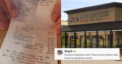 honest to goodness fee