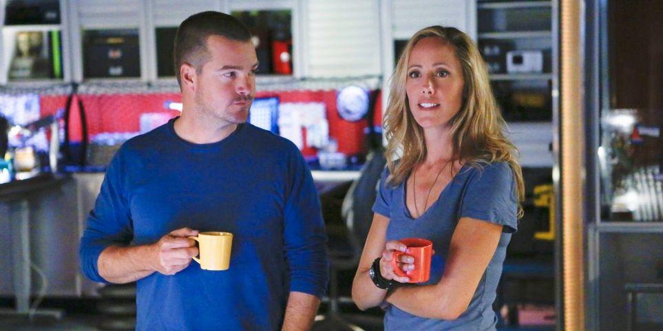 Chris O'Donnell and Kim Raver on 'NCIS: Los Angeles'