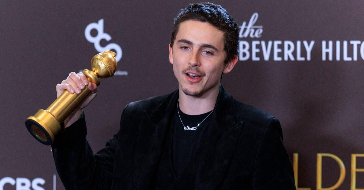 why did timothee chalamet thank mr wonderful