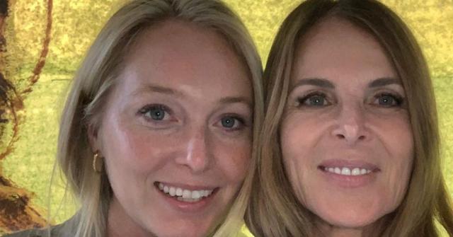 Catherine and India Oxenberg