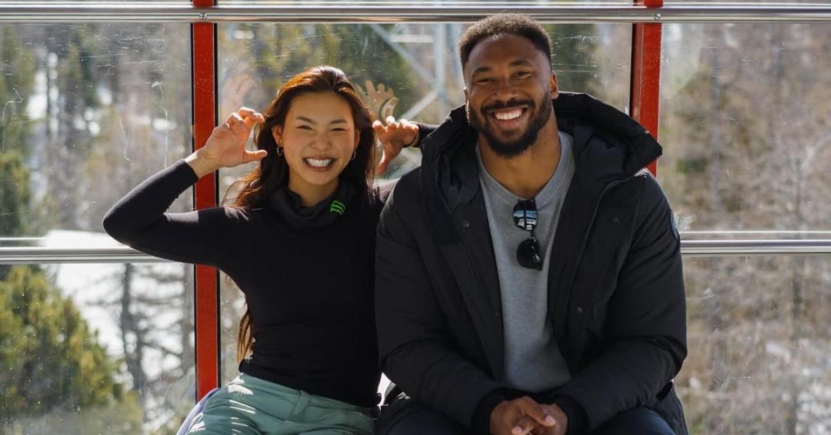 Chloe Kim and Myles Garrett