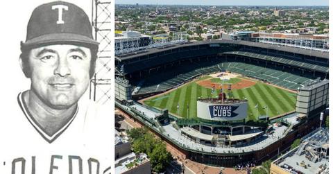 (L-R): Lee Elia; Wrigley Field