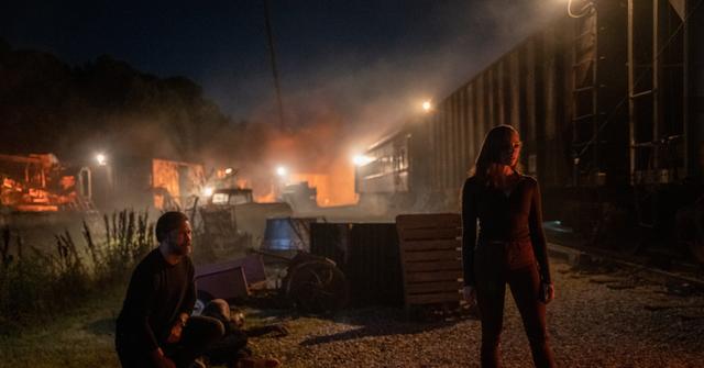 Alaric and Hope on 'Legacies'