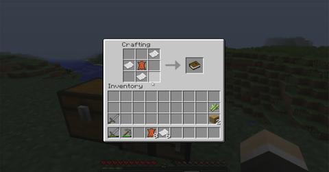Crafting books in 'Minecraft'