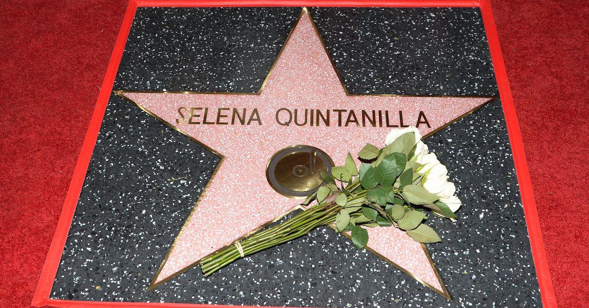 Selena's star on Hollywood Walk of Fame