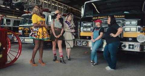 Jack Daniel's drag queen ad