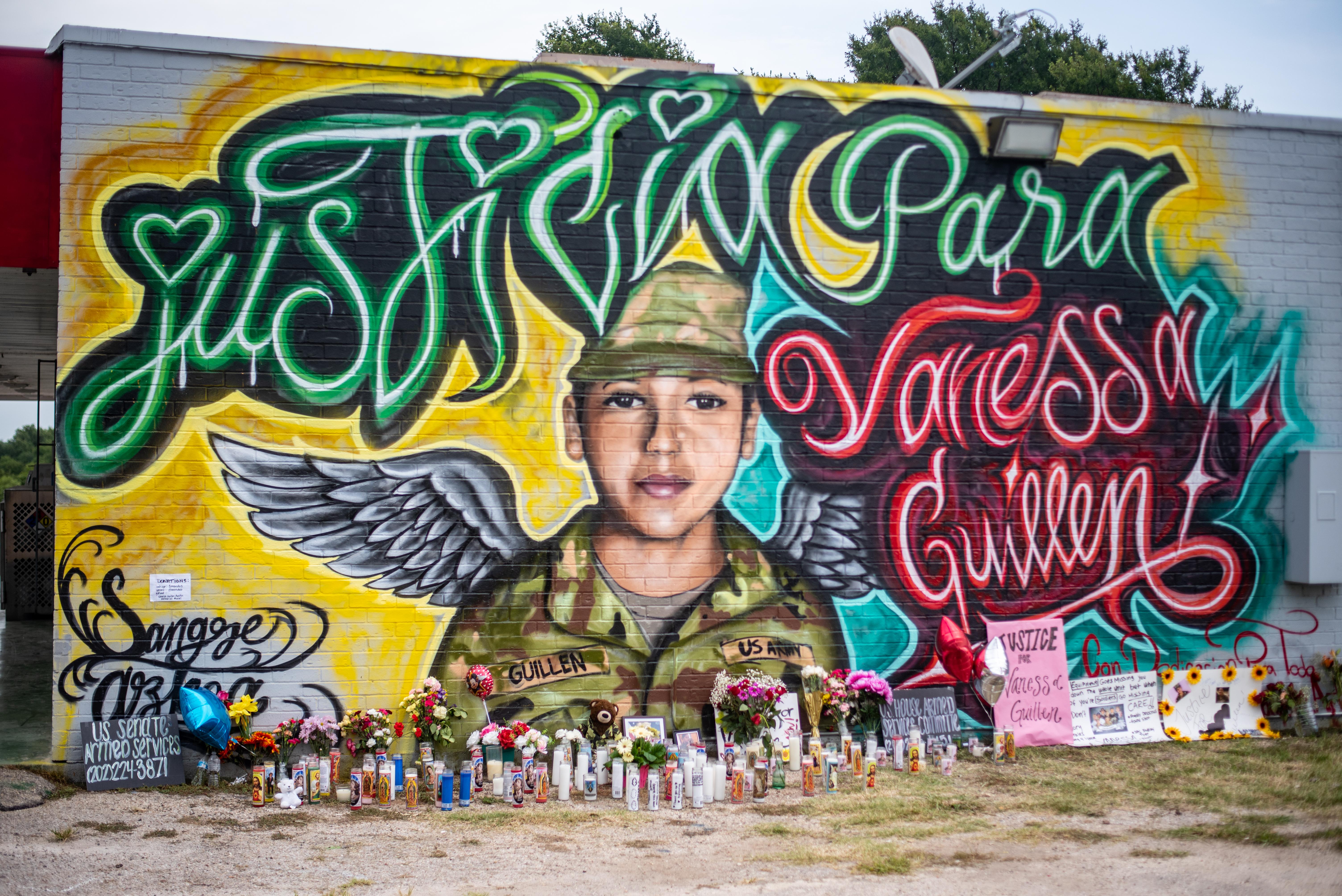 Justice for Vanessa Guillen Mural