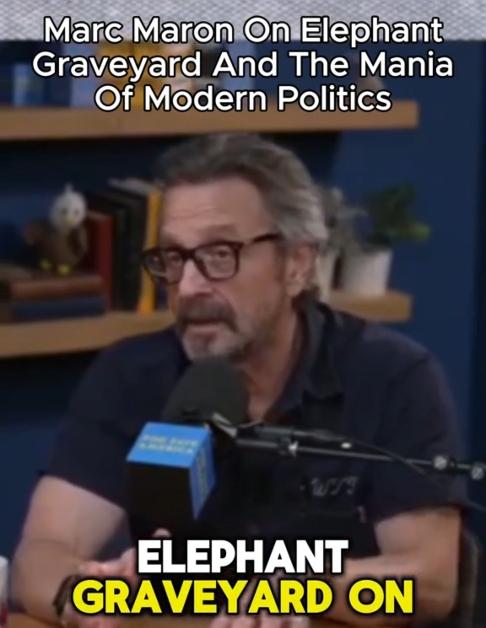 Marc Maron speaks about Elephant Graveyard