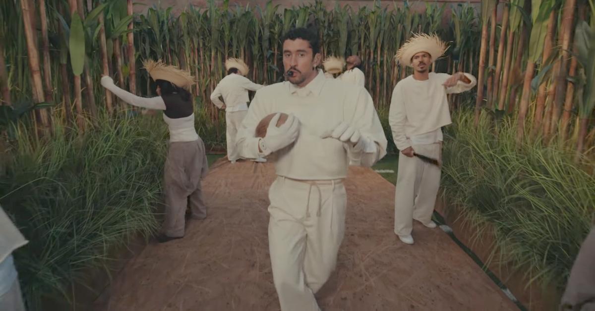 Bad Bunny's halftime show.