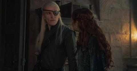 Aemond and Alicent on House of the Dragon