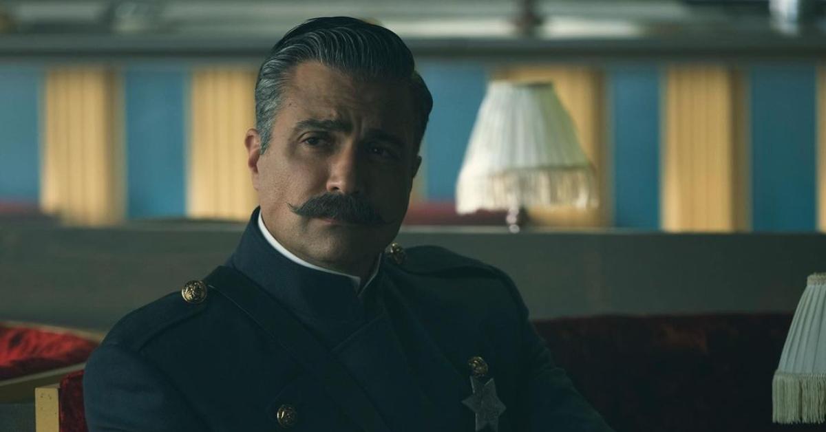 Jaime Camil as Sergeant Rivera in Season 2 of 'Schmigadon!'