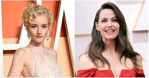 Julia Garner and Jennifer Garner at separate events.