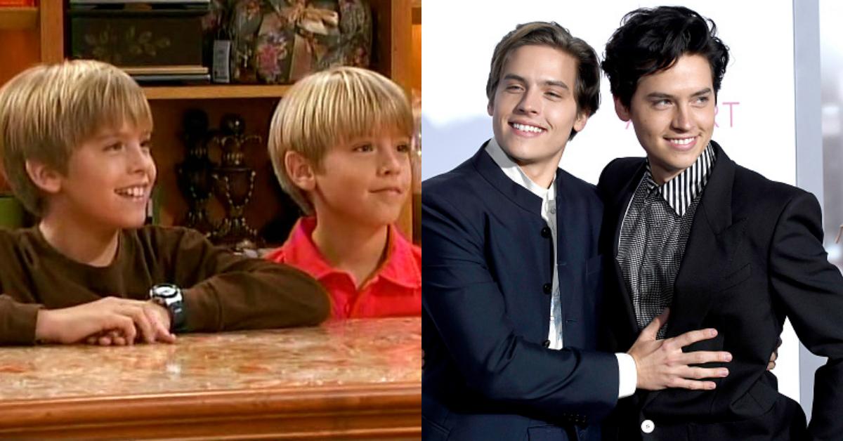 cole dylan sprouse then now