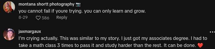 woman never learned multiplication division