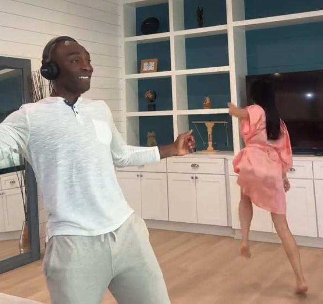 TikTok users @therobertstribe takes on the "Anxiety" dance trend