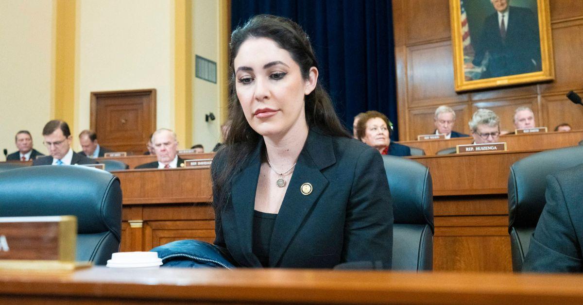 Anna Paulina Logan at a Congressional hearing in February. 