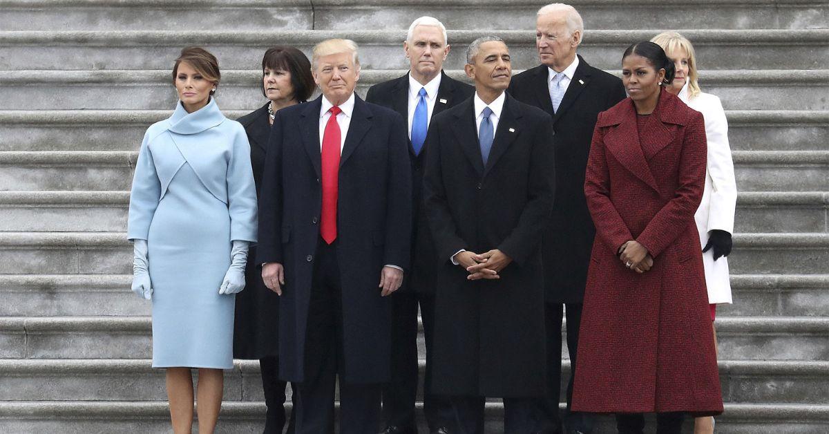 The Trumps, Obamas, Pences and Bidens before the 2024 election. 