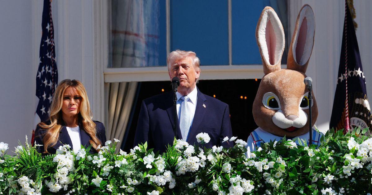 The White House on Easter