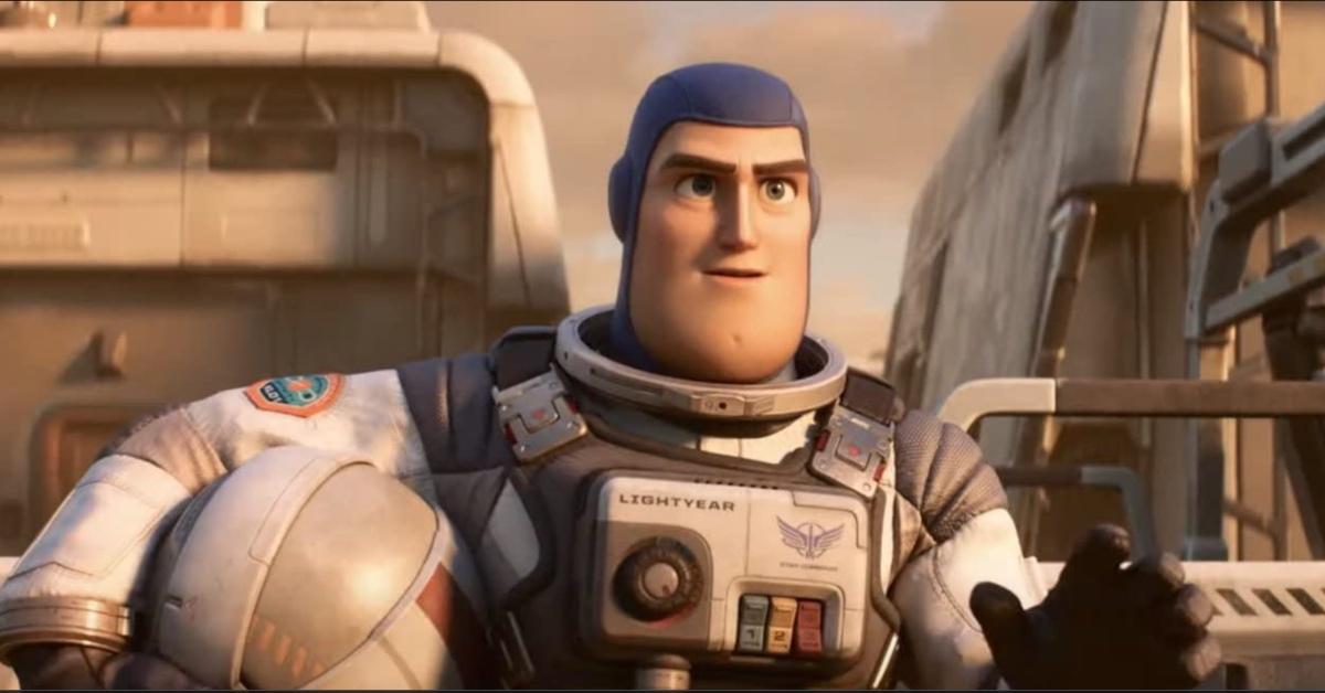 Buzz Lightyear (voiced by Chris Evans) in 'Lightyear' 