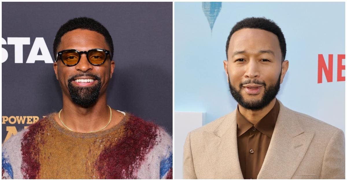 (l-r): Alex Tyree and John Legend