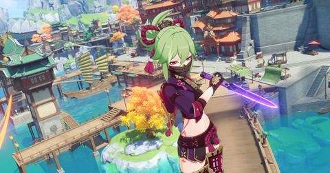Kuki Shinobu from 'Genshin Impact'