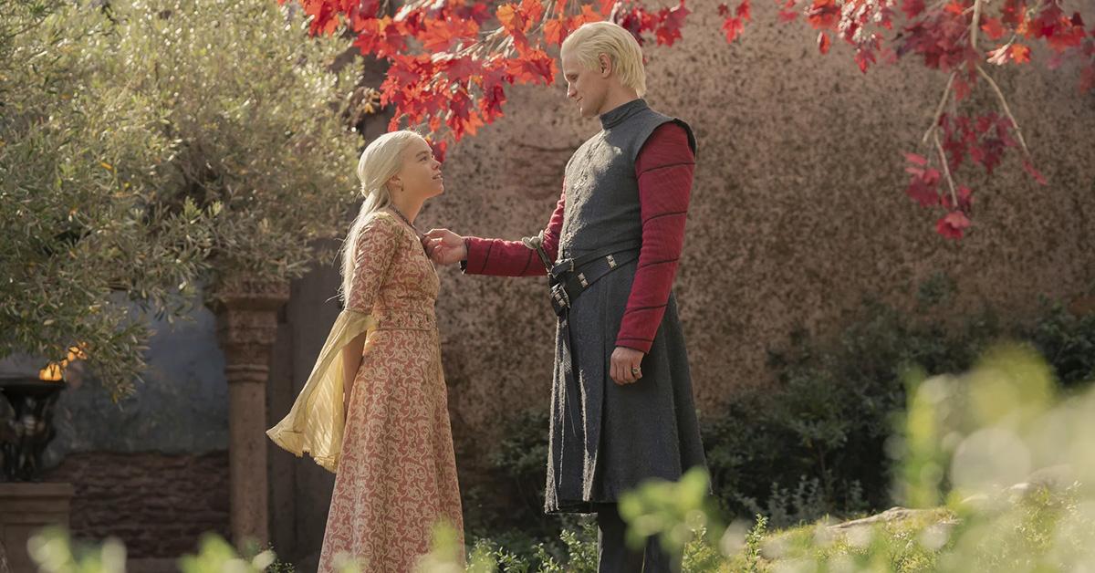 Rhaenyra and Daemon Targaryen