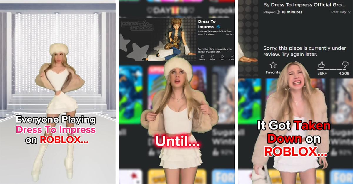 What Happened To Dress To Impress On Roblox Dress To Impress Tiktok 