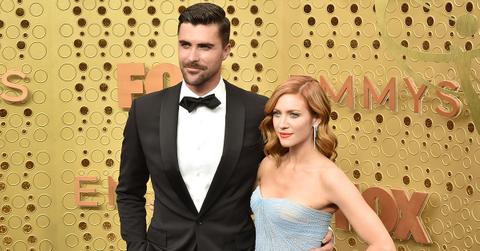 Tyler Stanaland and Brittany Snow at the 2019 Emmys.