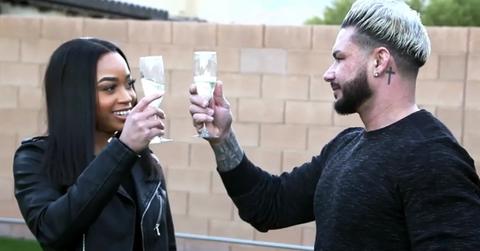 Nikki Hall and Pauly D