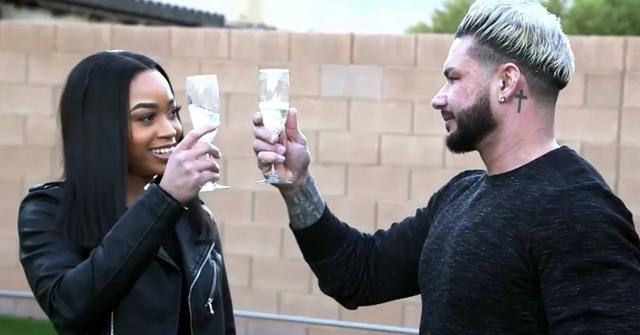 Nikki Hall and Pauly D