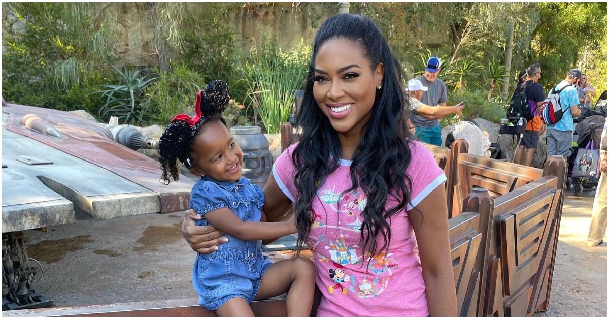 (l-r): Brooklyn Daly and Kenya Moore enjoying an outing together. 