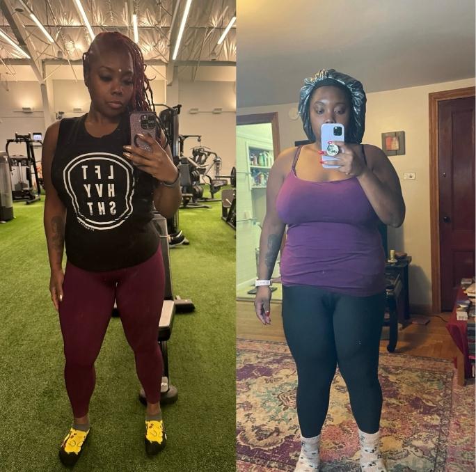 Ashley Michelle from 90 Day Fiance Season 10 weight loss - before and after photos