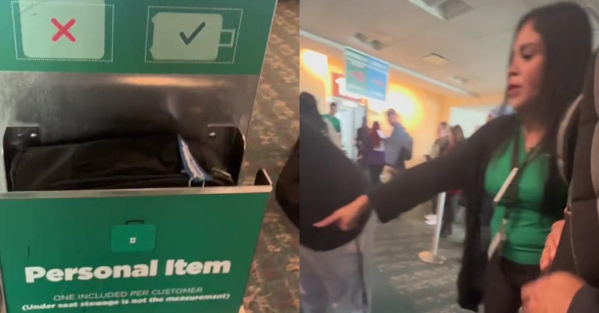 Video Shows Frontier Airlines Making Customers Pay for Free Bags