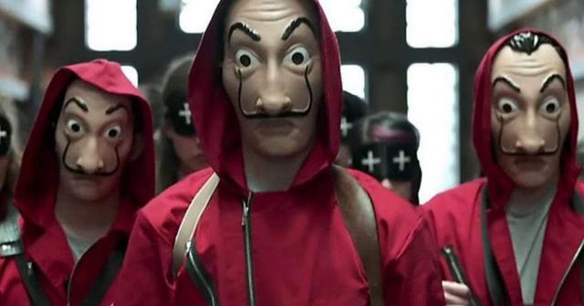 The cast of 'Money Heist'.