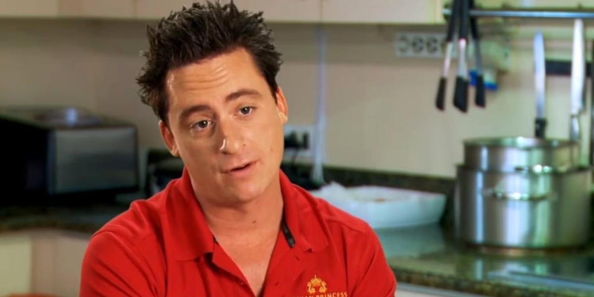 Ben speaks to producers during a season of Below Deck.
