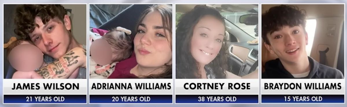 Tennessee quadruple murder victims