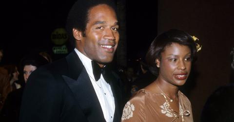 O.J. Simpson and Marguerite Whitley in 1977