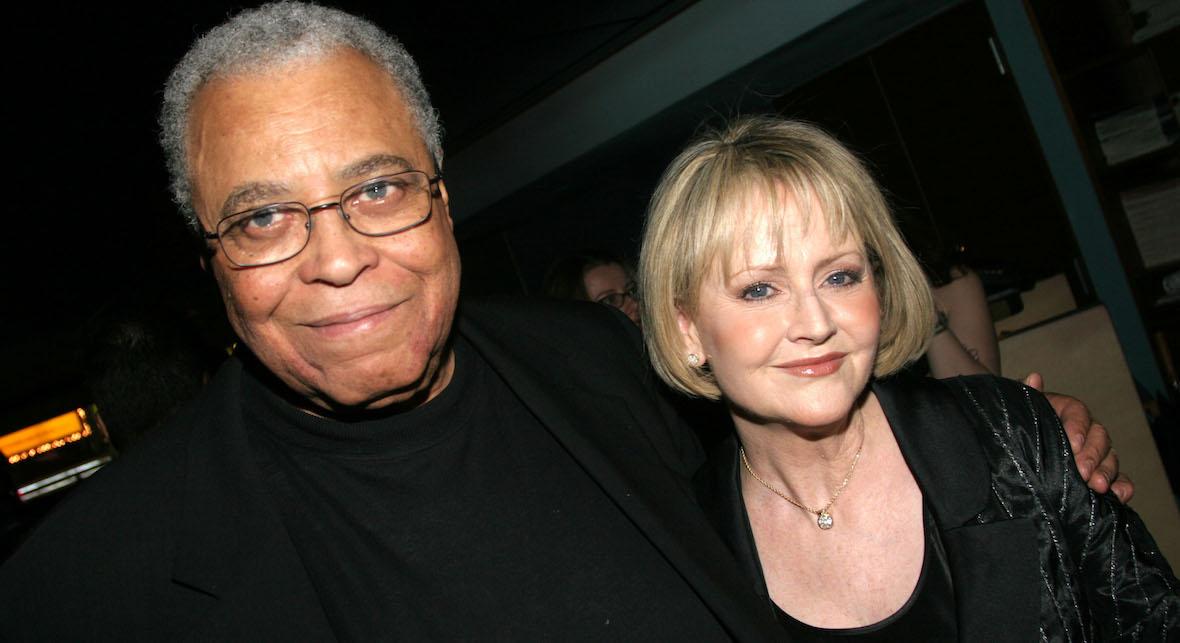 James Earl Jones and wife Cecilia.