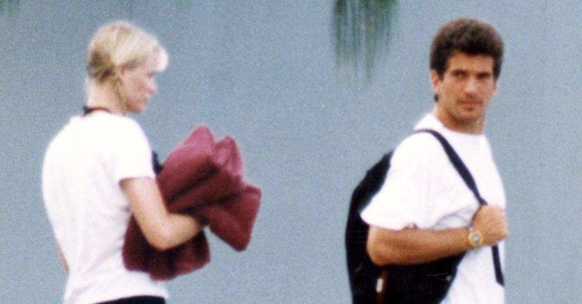 Daryl Hannah with John F. Kennedy Jr. 