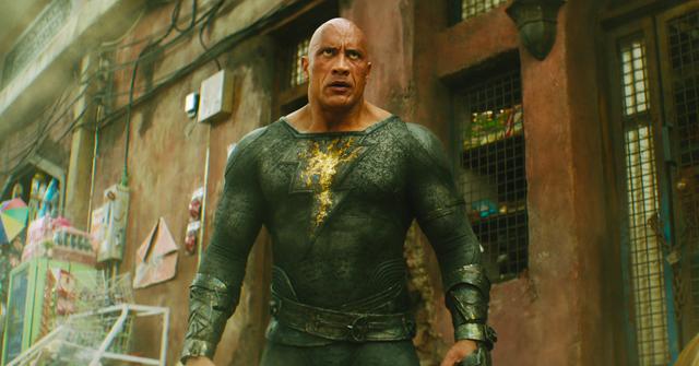 Dwayne Johnson as Black Adam in 'Black Adam.'