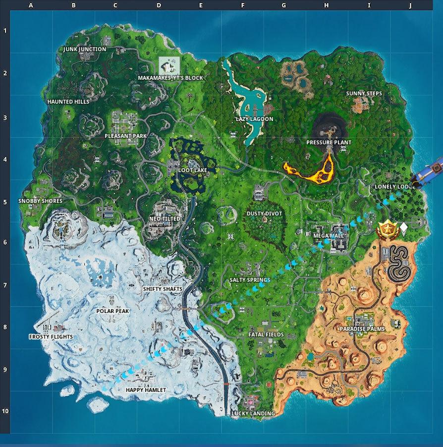 battle star location